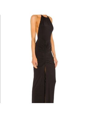 Michael Costello x Revolve Addison Maxi Dress in Black - Size XS